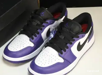 Hyperoad Golf Jordan Low 1 Purple